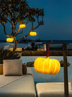 Portable Pumpkin Built In Battery Table Lamp