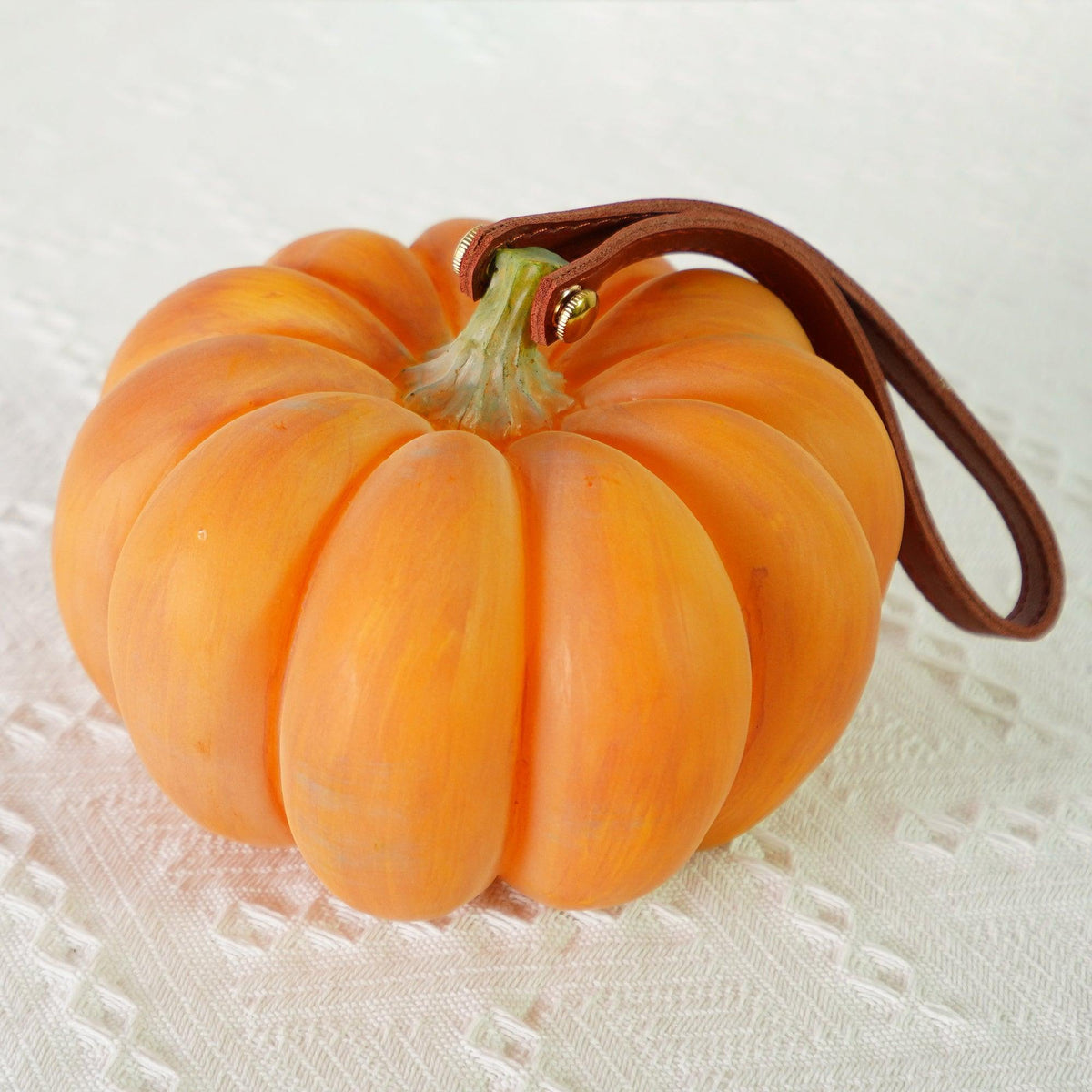 Portable Pumpkin Built In Battery Table Lamp