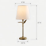 farmhouse-antique-brass-botanical-forged-iron-linen-table-lamp