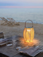 Lantern Built In Battery Table Lamp