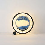 Relaxing Sand Built In Battery Table Lamp