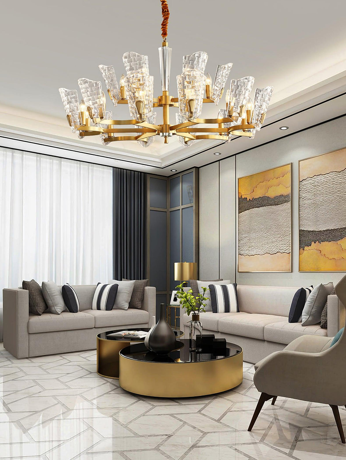 Renato Chandelier Pendant Light