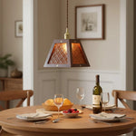 retro-floral-pattern-glass-pendant-light