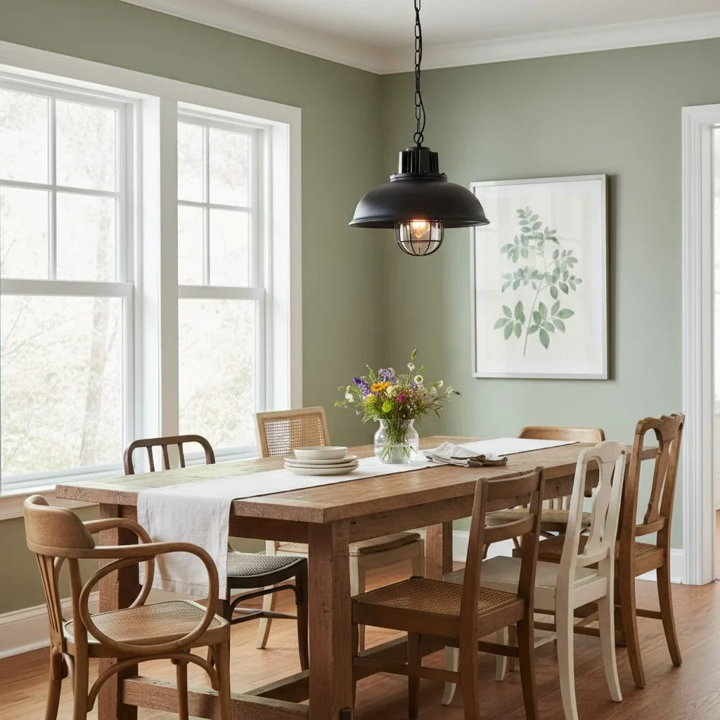 retro-industrial-dome-metal-pendant-light