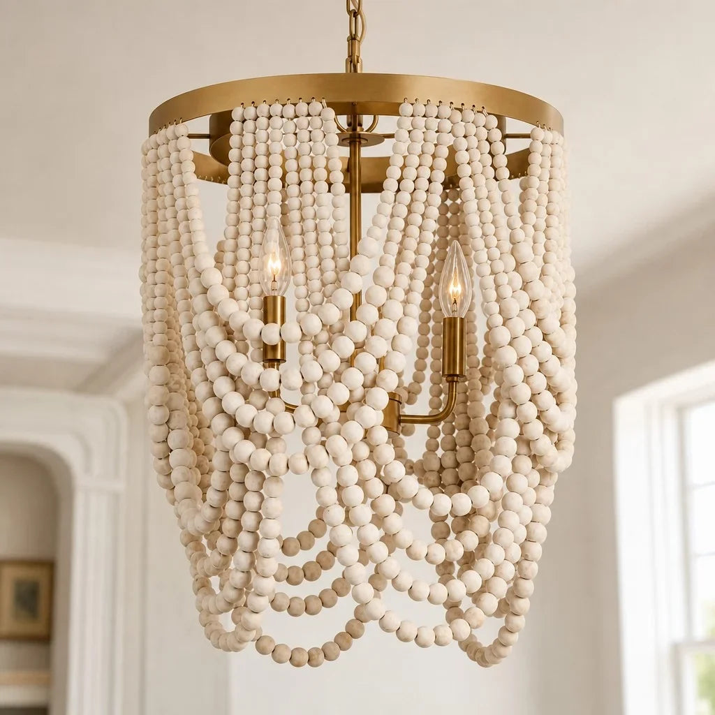 retro-industrial-wood-pendant-light-gray-white-wood-bead-nordic-lamp