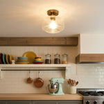 retro-pattern-glass-semi-flush-ceiling-light