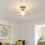 retro-pattern-glass-semi-flush-ceiling-light