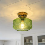 retro-pattern-glass-semi-flush-ceiling-light
