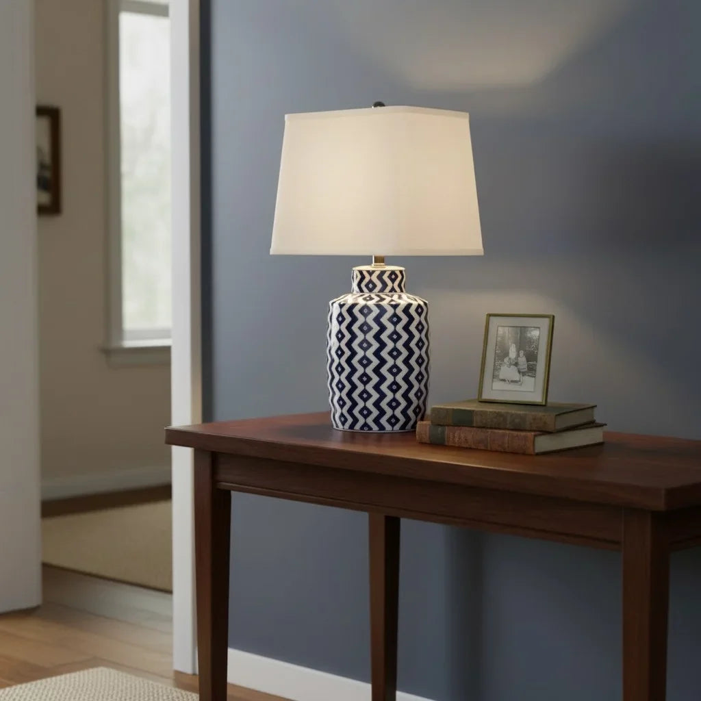 retro-geometric-carved-fabric-ceramic-table-lamp