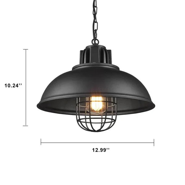 retro-industrial-dome-metal-pendant-light