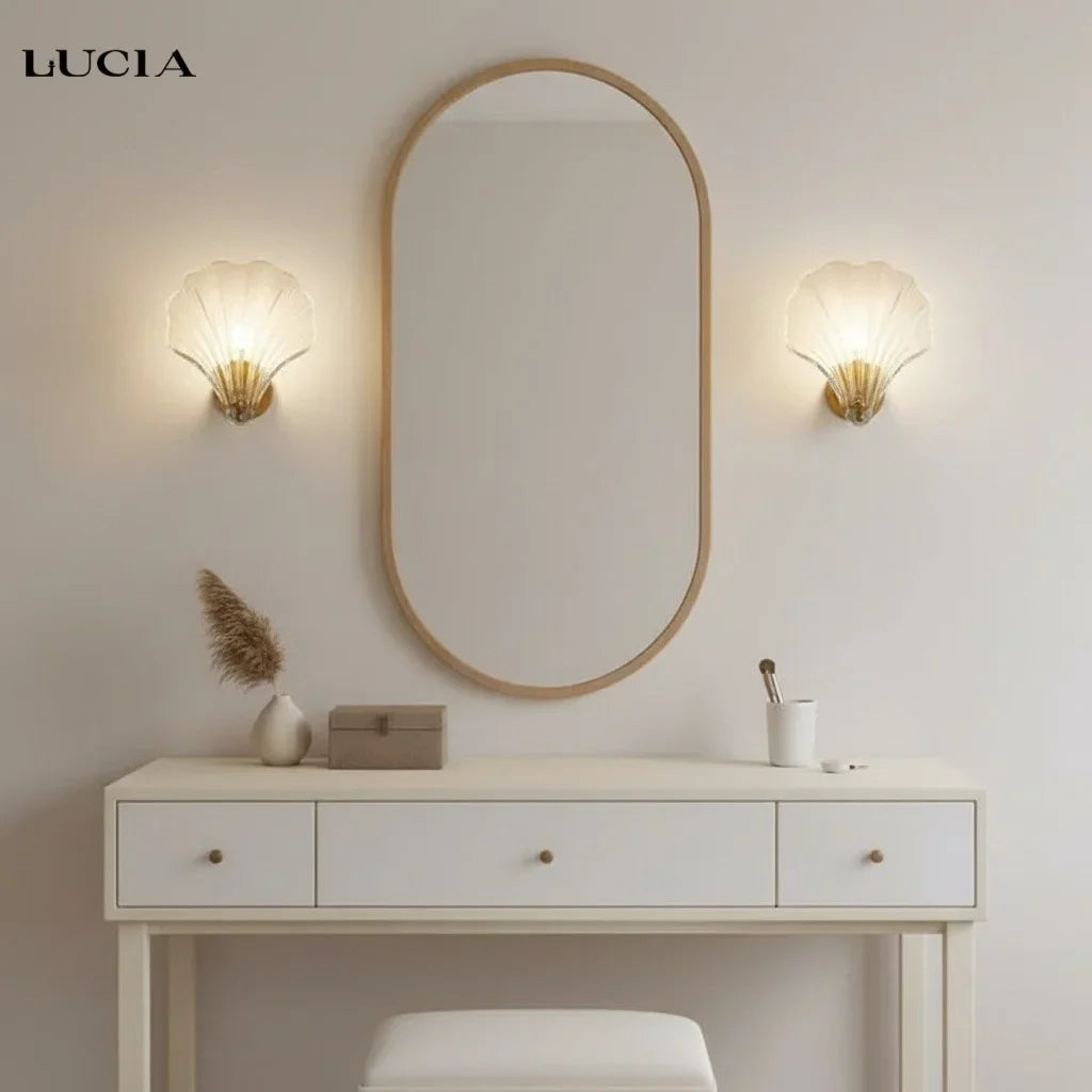 rheia-modern-creative-shell-glass-wall-sconce