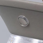 Ribbed Acrylic Built In Battery Table Lamp