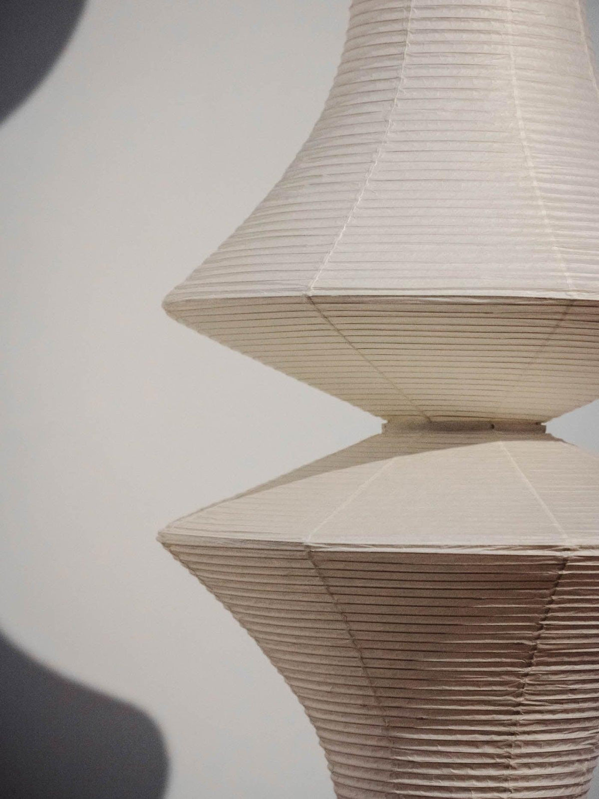 Rice Paper E Pendant Light