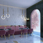 Circular Hanging Pendant Fix