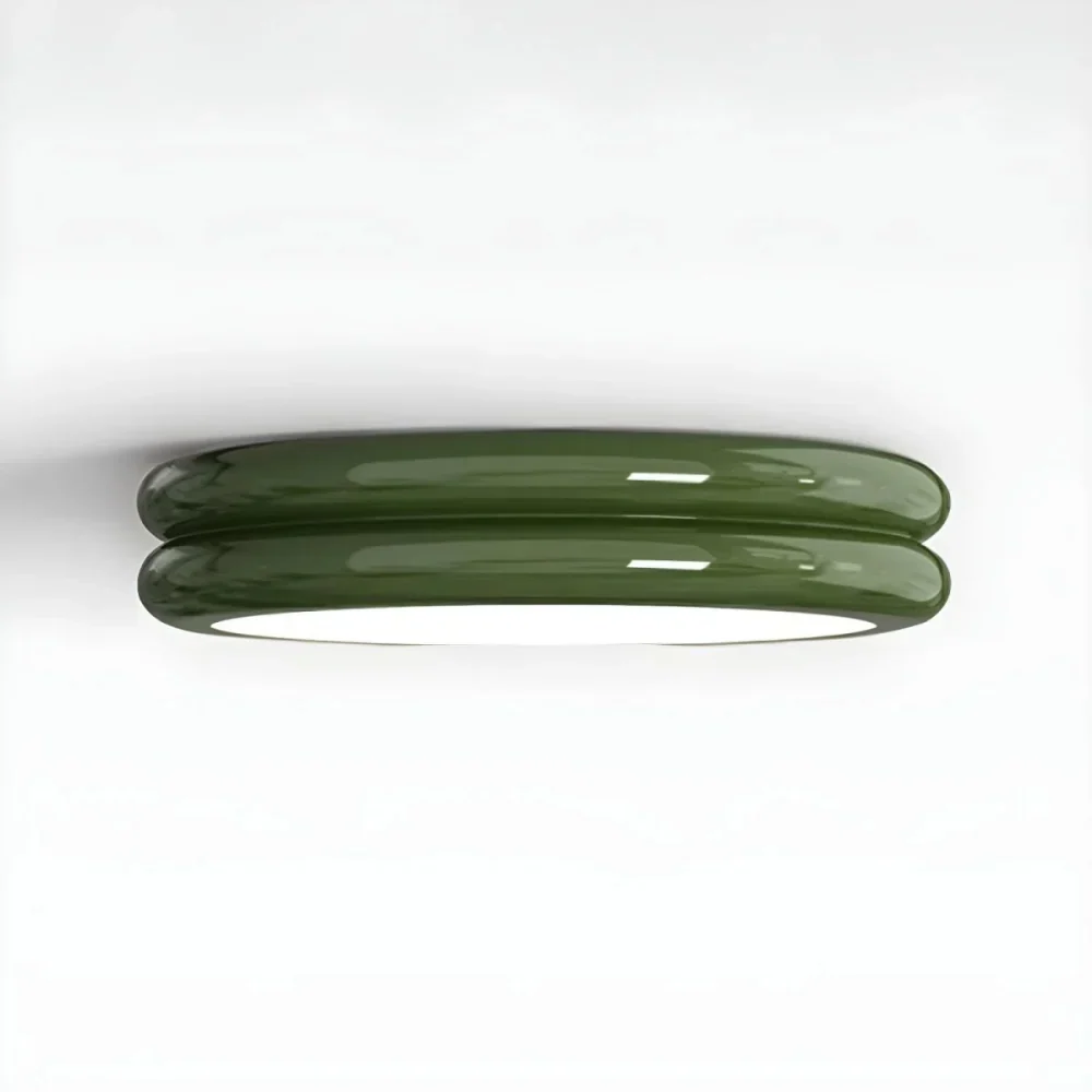 river-modern-green-circular-ceiling-light
