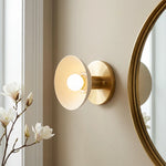contemporary-1-light-round-brass-wall-light