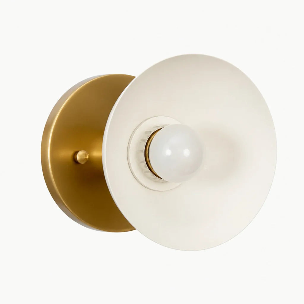 contemporary-1-light-round-brass-wall-light
