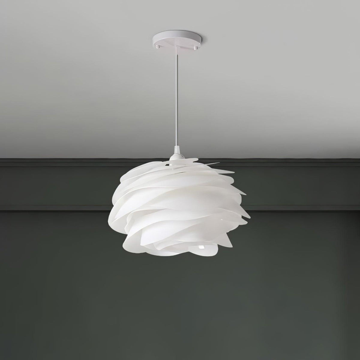 Rose Floral Pendant Light