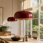 modern-nordic-round-double-dome-colorful-glass-pendant-light