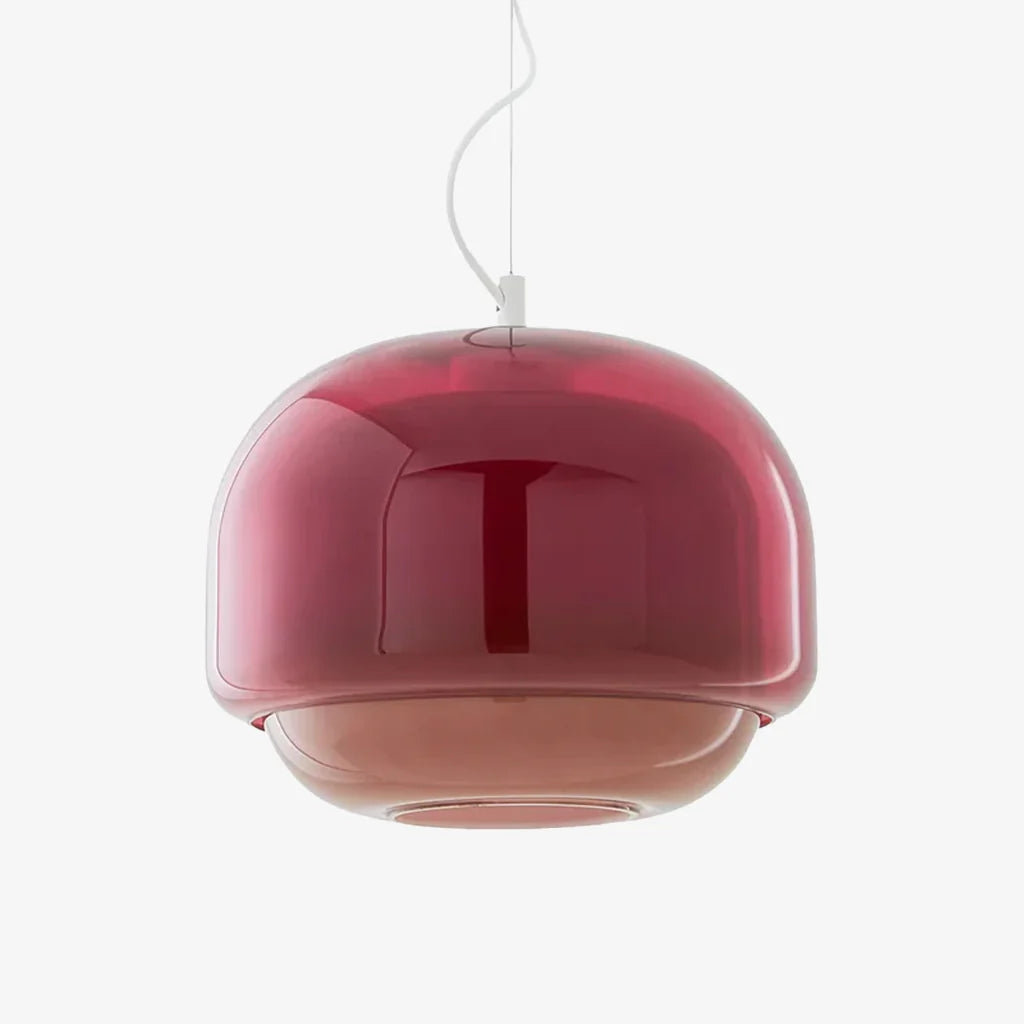 modern-nordic-round-double-dome-colorful-glass-pendant-light