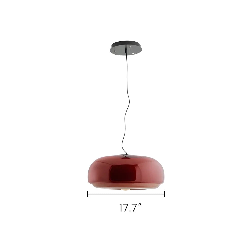 modern-nordic-round-double-dome-colorful-glass-pendant-light