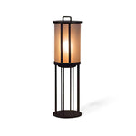 Round Pillar Acrylic Lantern Outdoor Lamp
