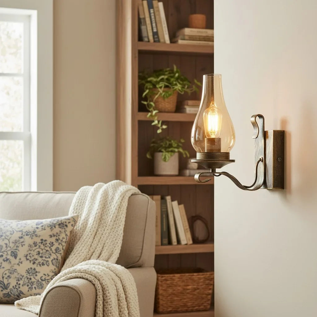 rustic-kerosene-inspired-metal-wall-sconce