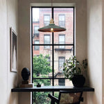 rustic-saucer-shade-pendant-light