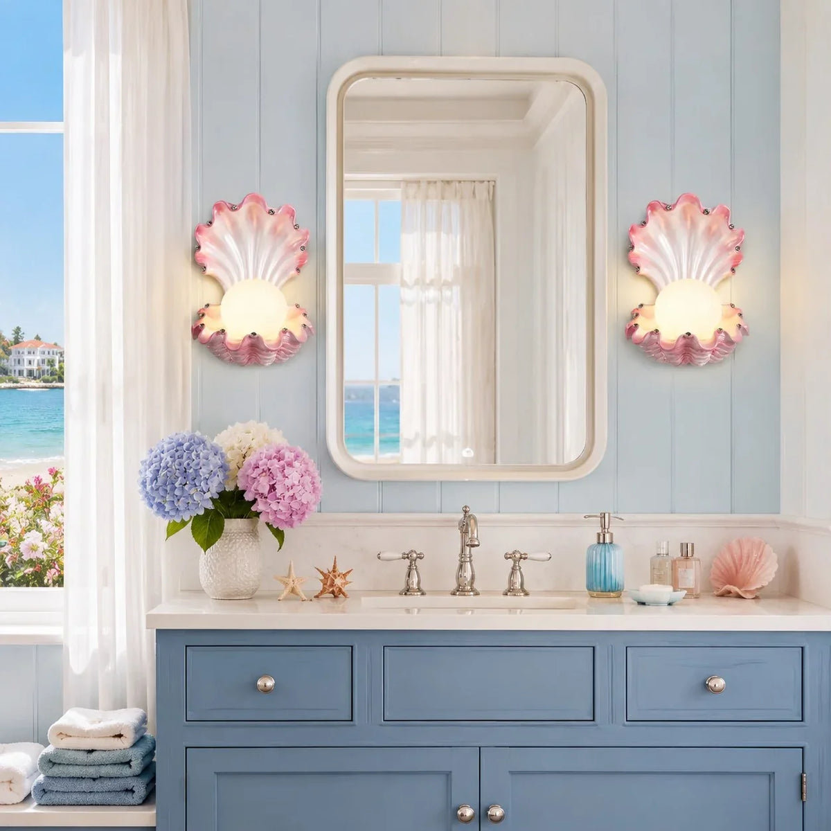 rynthal-modern-dual-scallop-shell-glass-wall-lamp
