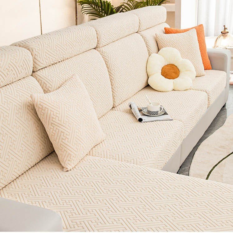 Easy-Care Magic Sofa Cover