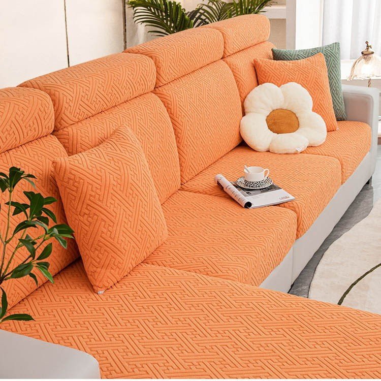 Easy-Care Magic Sofa Cover