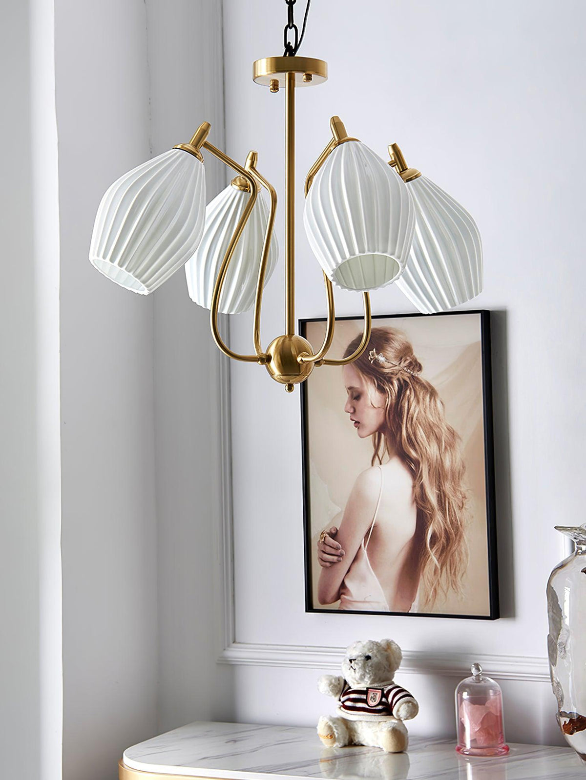 Ceramic_Ribbed_Chandelier