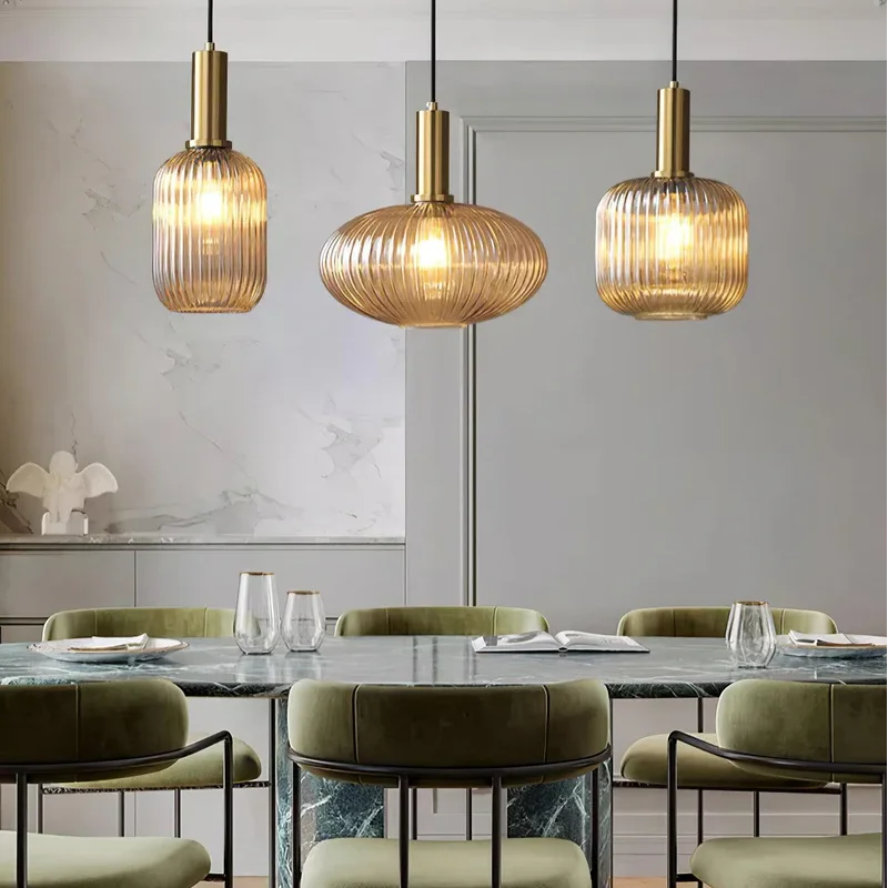 scylla-modern-creative-ribbed-glass-pendant-light