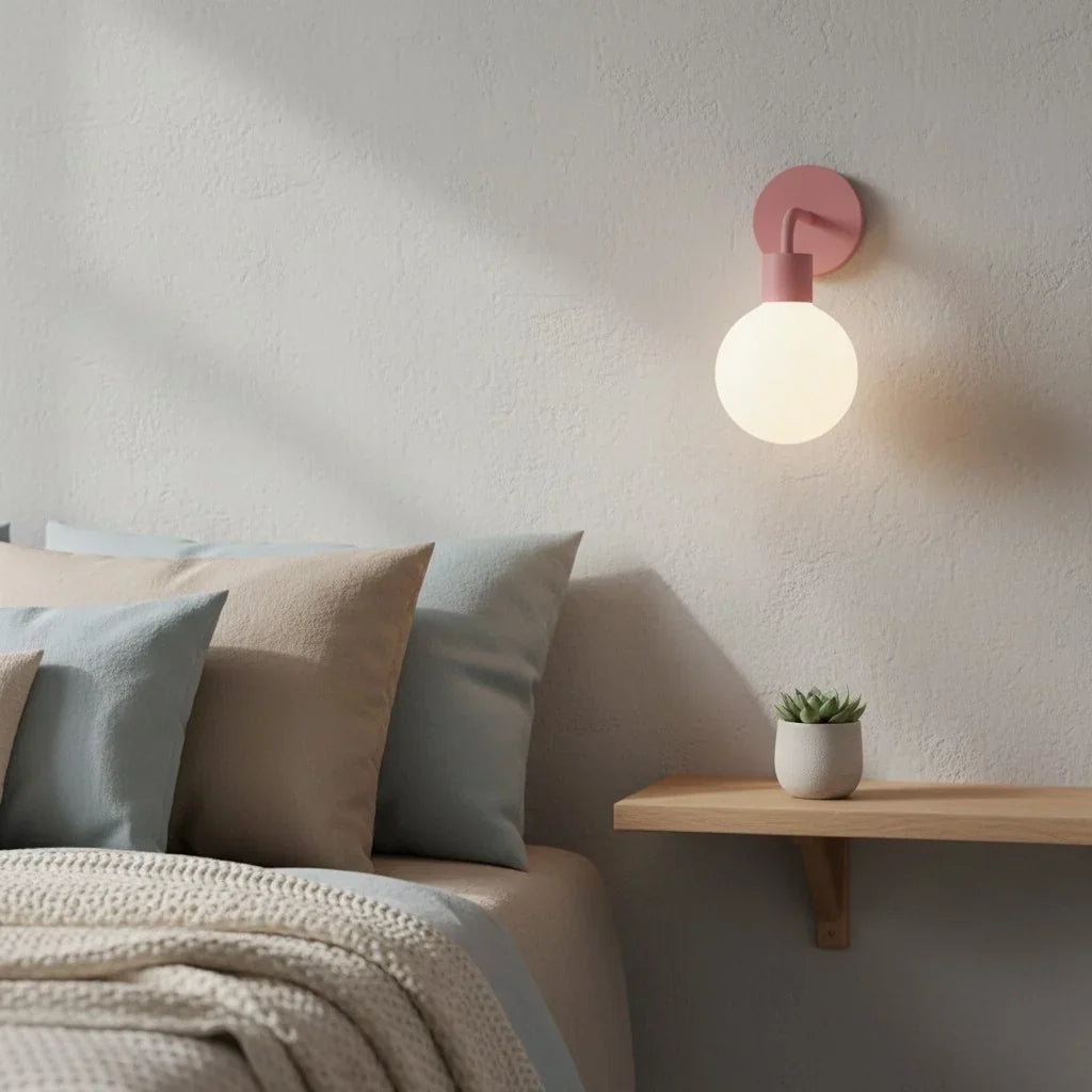 seppo-minimalist-macaron-globe-wall-light