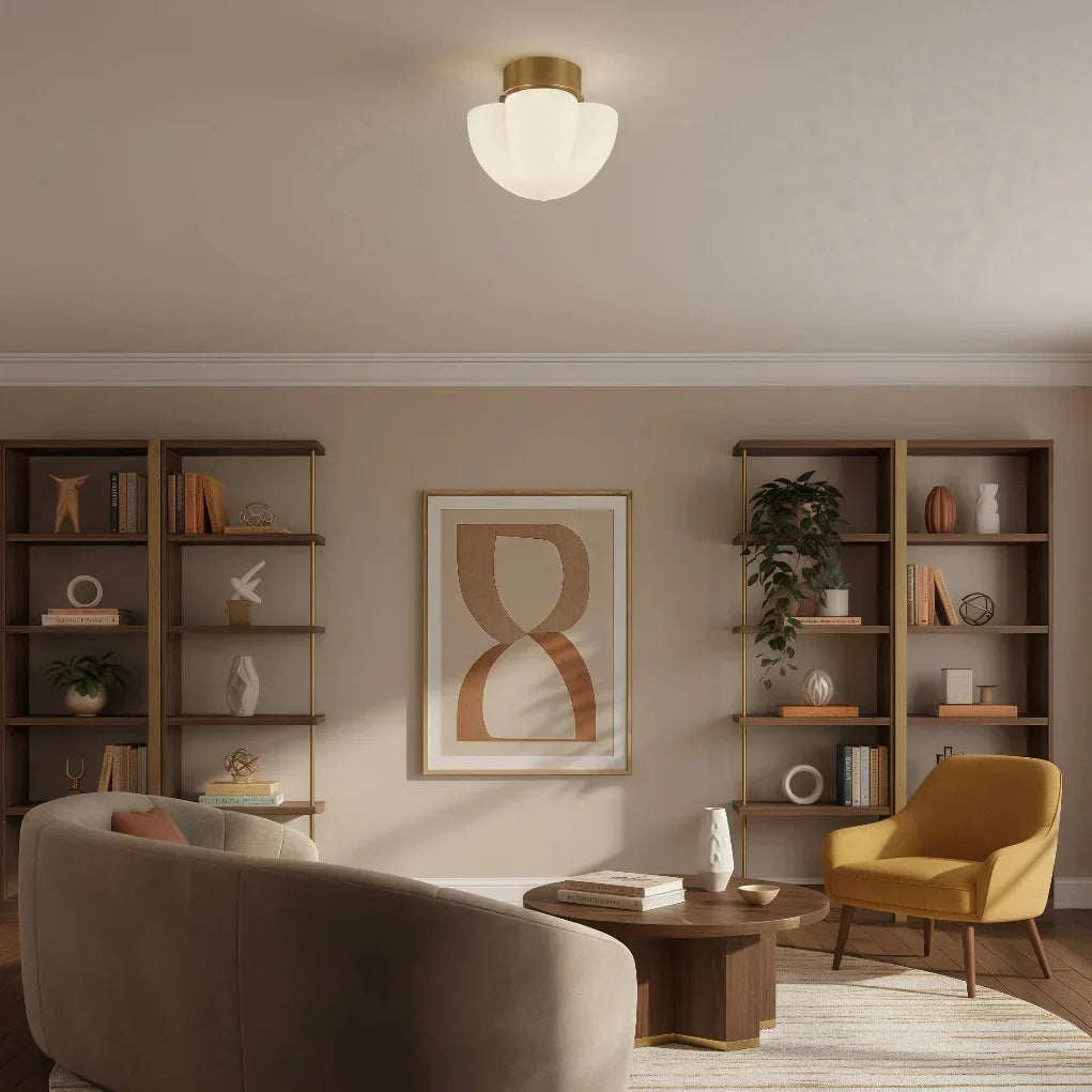 nordic-modern-scalloped-glass-flush-mount-ceiling-light