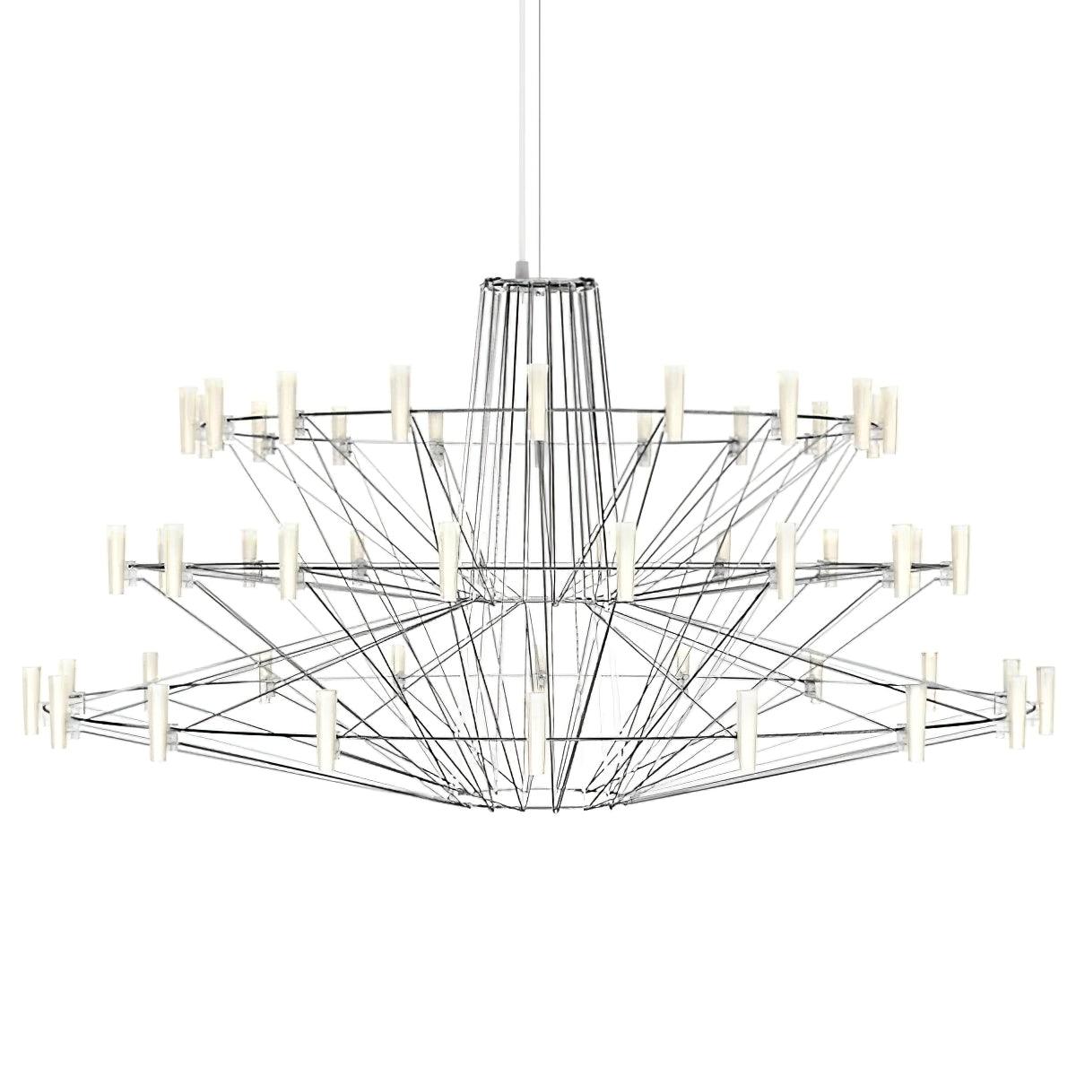 Sky Ballet Ceiling-Mounted Chandelier Elect
