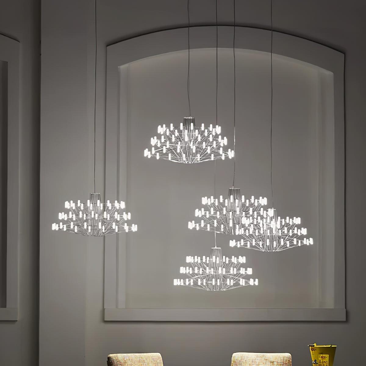 Sky Ballet Ceiling-Mounted Chandelier Elect