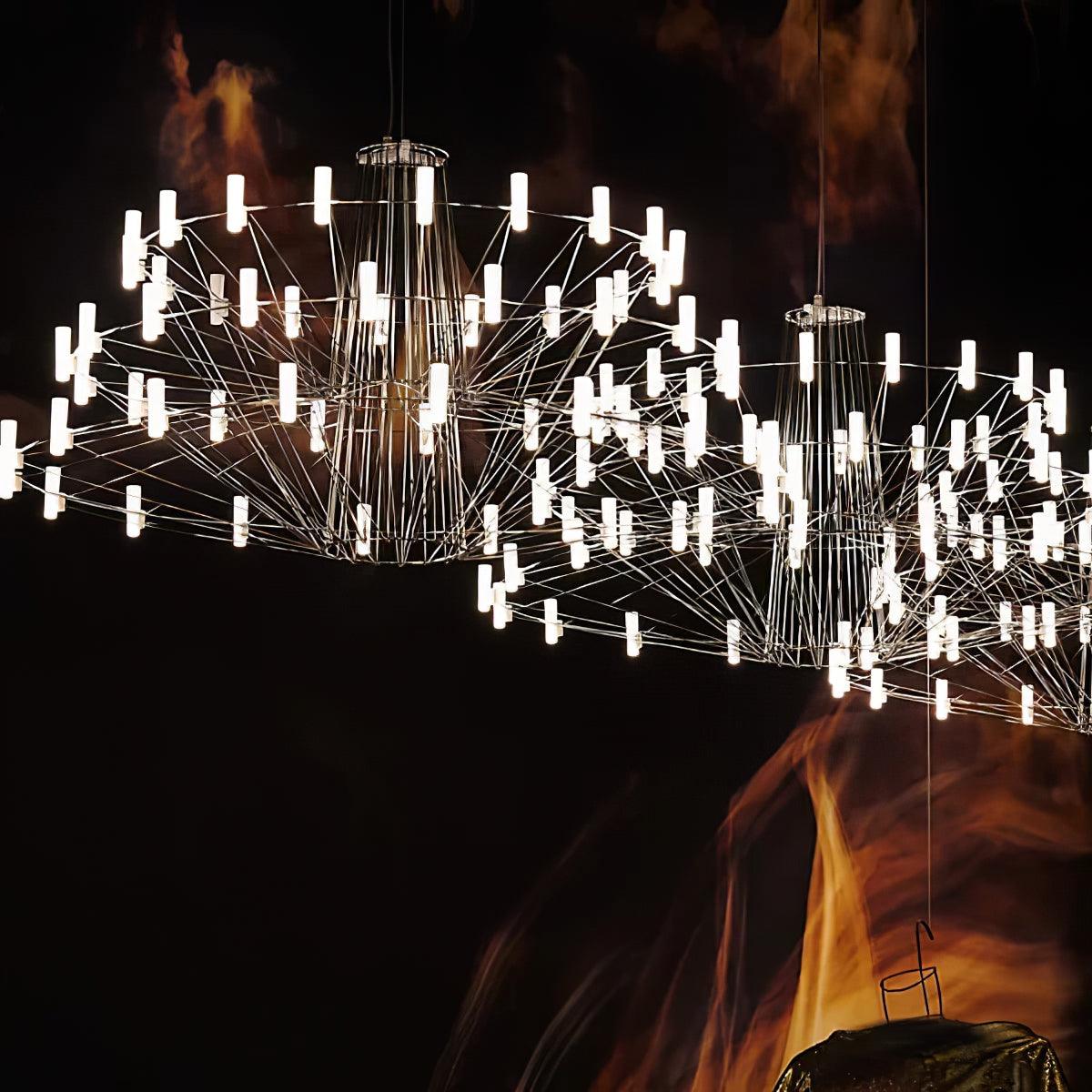 Sky Ballet Ceiling-Mounted Chandelier Elect