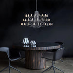 Sky Ballet Ceiling-Mounted Chandelier Elect