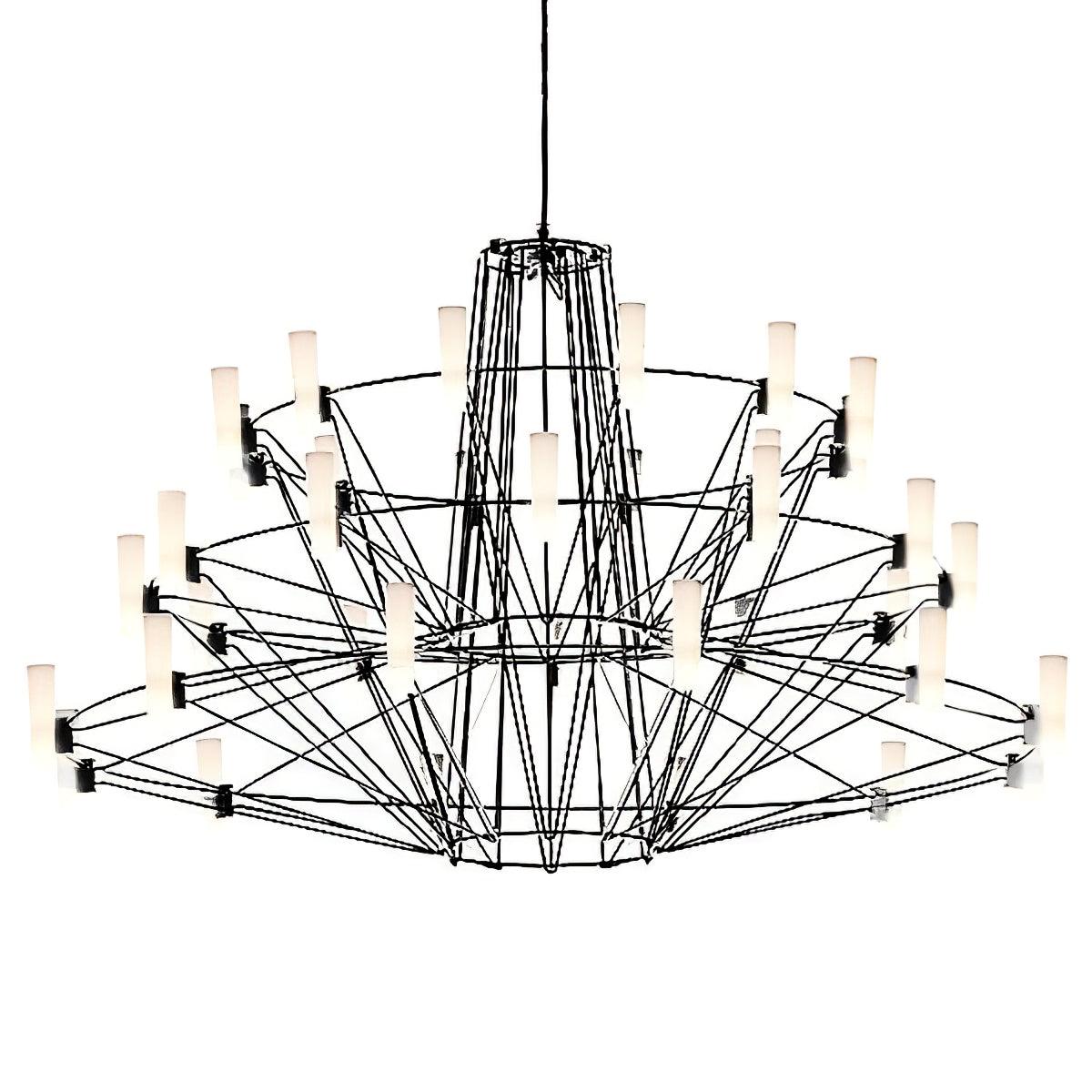 Sky Ballet Ceiling-Mounted Chandelier Elect