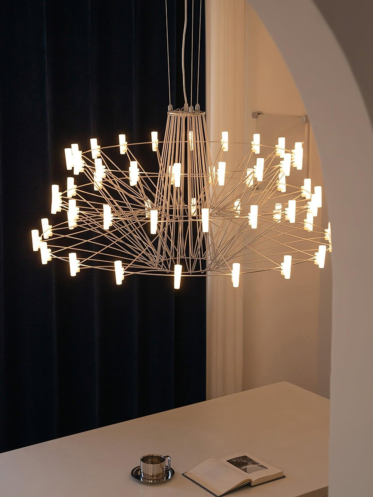 Sky Ballet Ceiling-Mounted Chandelier Elect