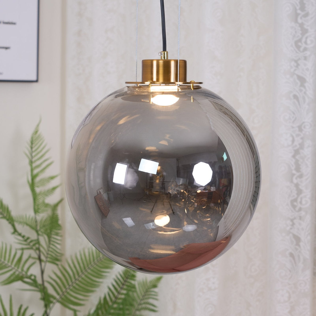 Handcrafted Soap Ball Pendant Ligh