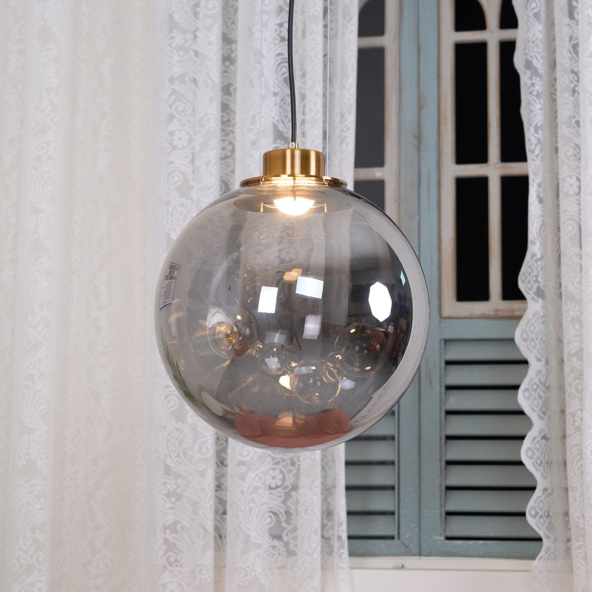 Handcrafted Soap Ball Pendant Ligh