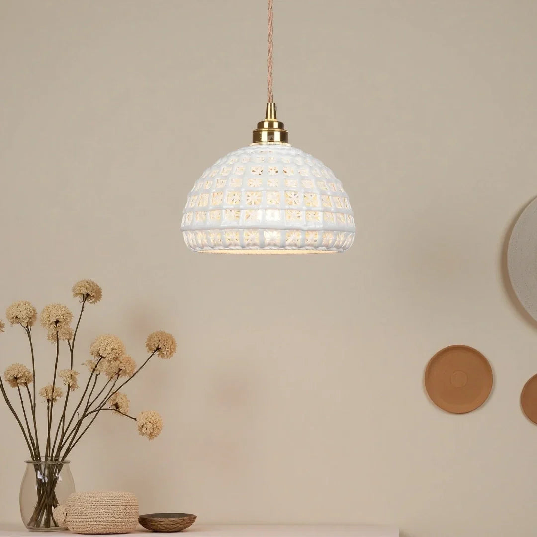 solena-modern-ambient-lighting-ceramic-oval-cage-pendant-lamp