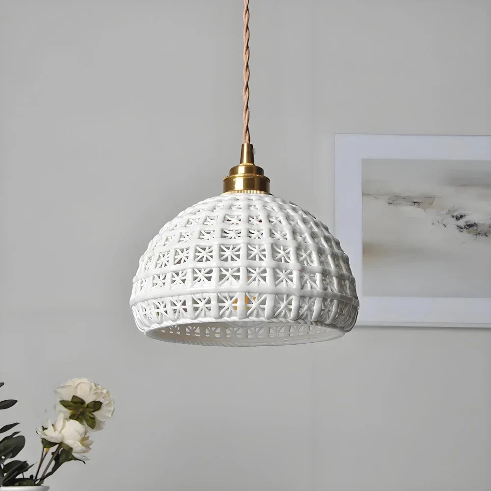 solena-modern-ambient-lighting-ceramic-oval-cage-pendant-lamp