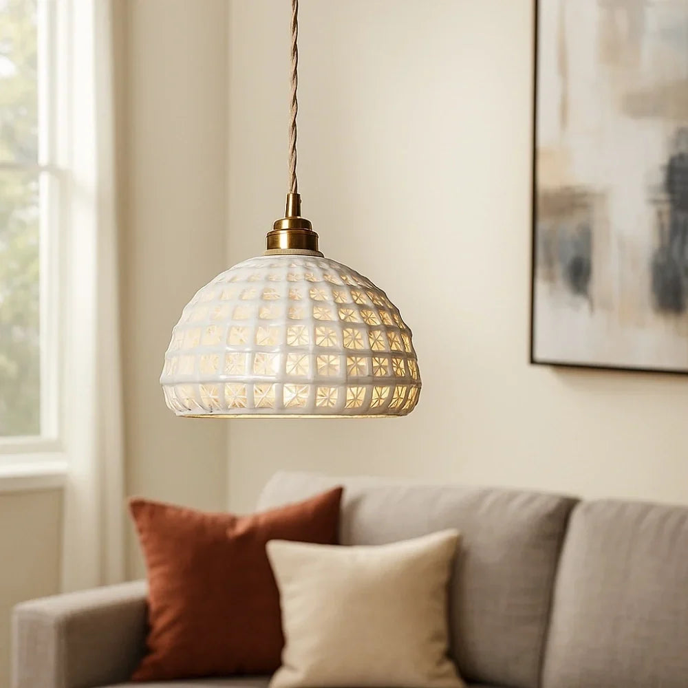 solena-modern-ambient-lighting-ceramic-oval-cage-pendant-lamp