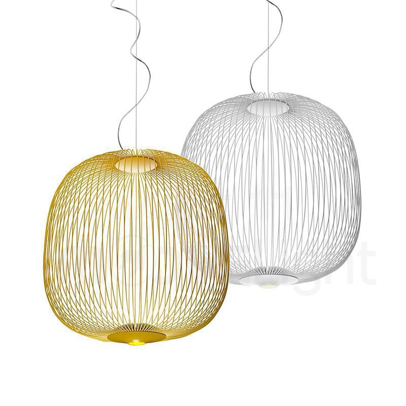 Spoke Suspension Pendant Light