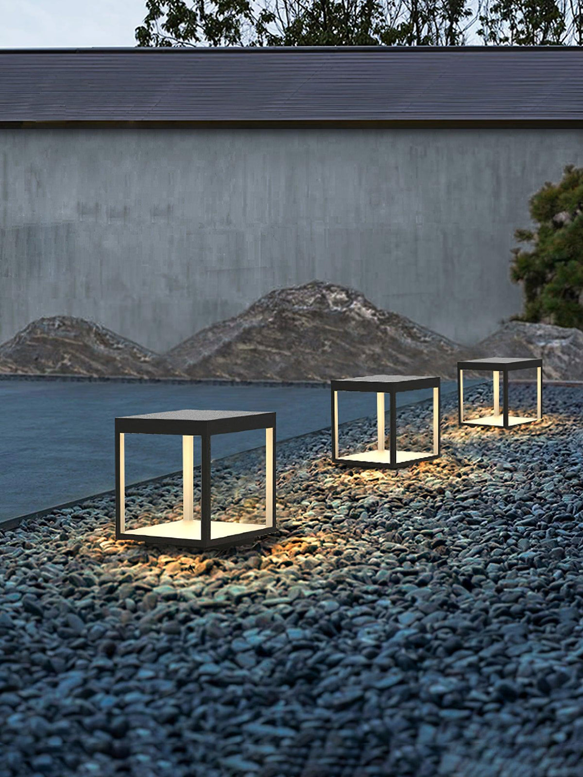 square-frame-fence-post-outdoor-light