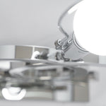 Polished Steel Table Lamp