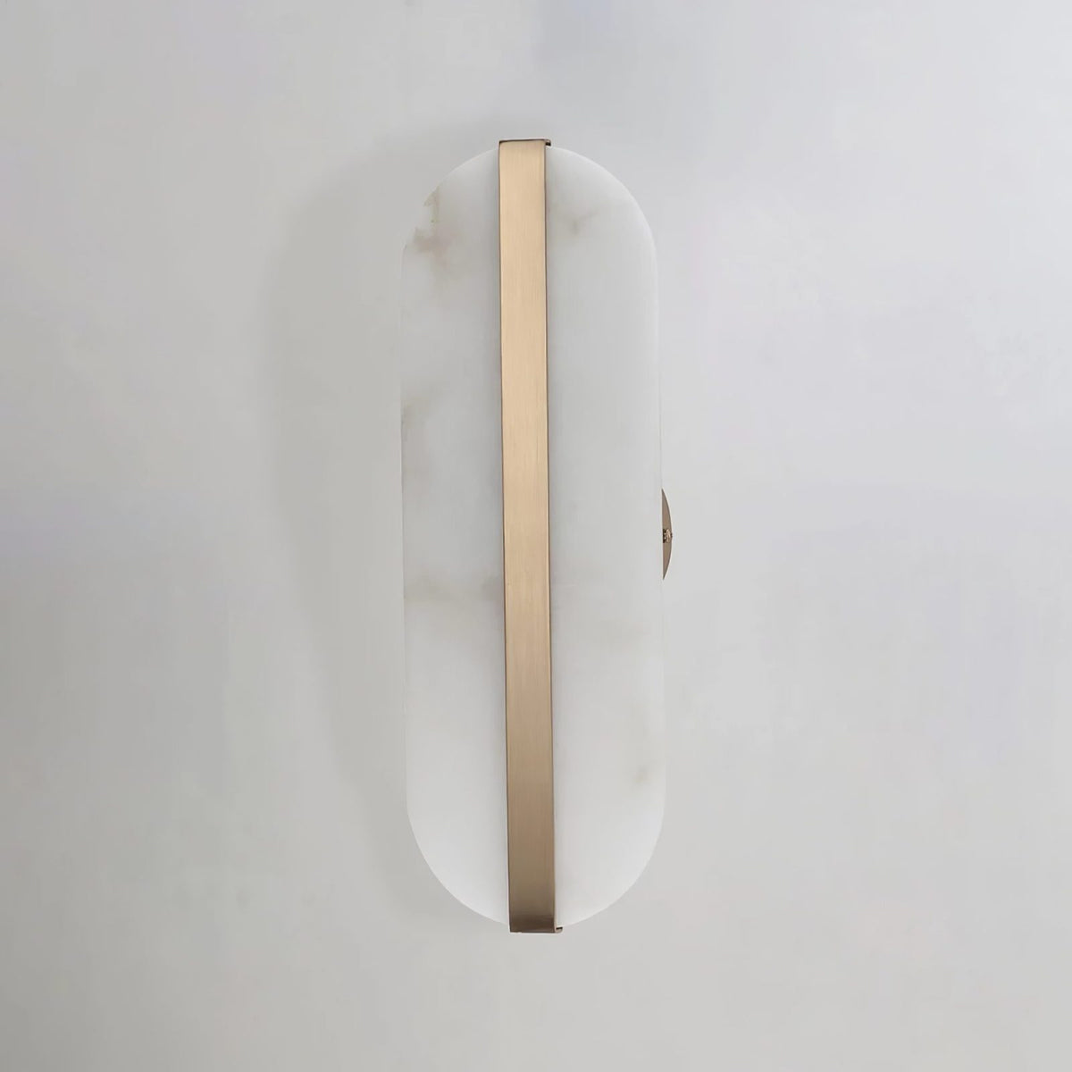 Alabaster Stone Wall Sconce with LED Illumina